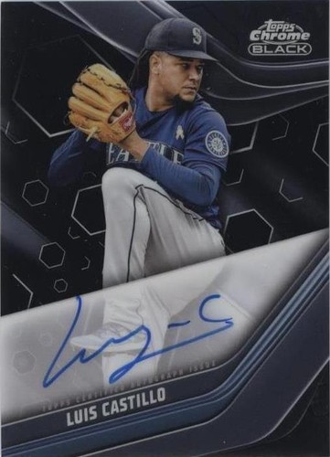 2023 Topps Chrome Black - Luis Castillo #CBA-LC