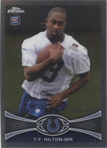 2012 Topps Chrome T.Y. Hilton #168