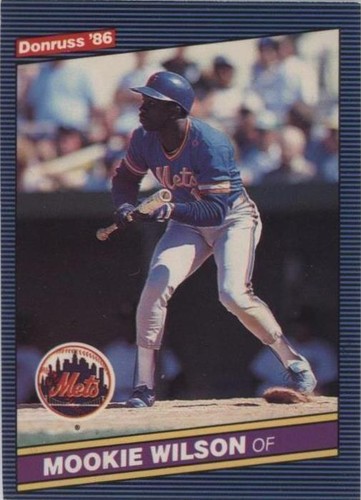 1986 Donruss - Mookie Wilson #604