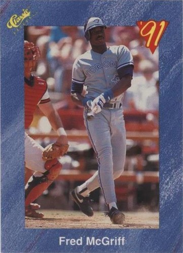 1991 Classic Update Blue Travel Edition - Fred McGriff #T88