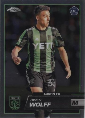 2023 Topps Chrome MLS Owen Wolff #33
