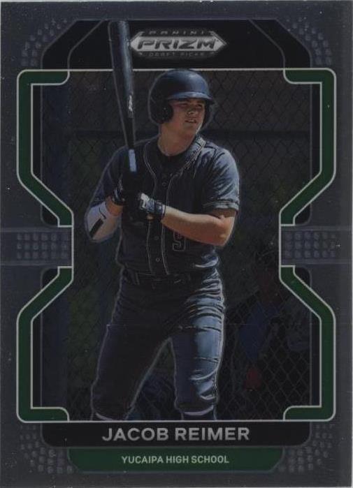 2022 Panini Prizm Draft Picks - Jacob Reimer #PDP119