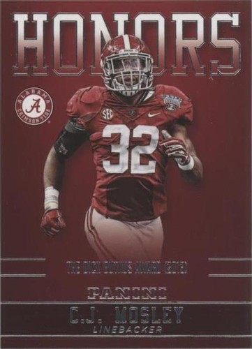 2015 Panini Alabama Crimson Tide C.J. Mosley #CJM-AL