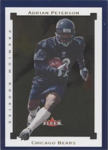 2002 Fleer Premium Adrian Peterson #153