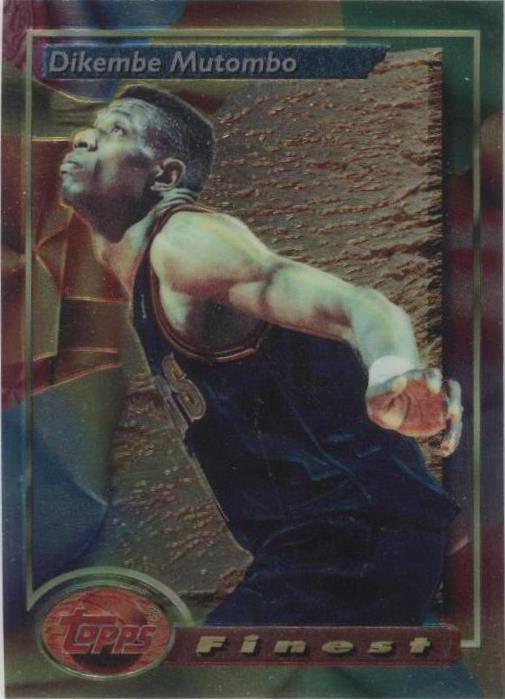 Topps Finest 1993-94 - Dikembe Mutombo #164