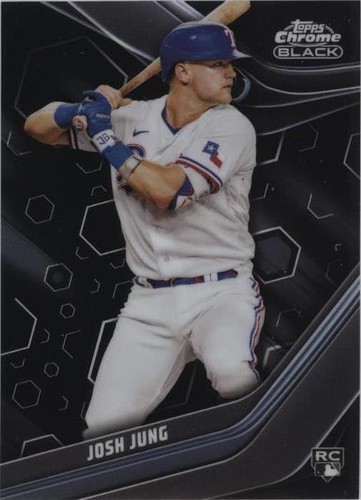 2023 Topps Allen & Ginter JOSH JUNG RC BLACK FRAMED ON CARD