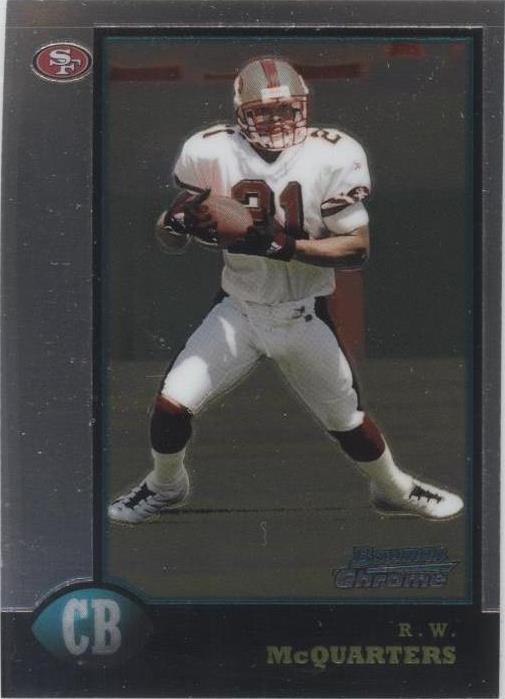 1998 Bowman Chrome R.W. McQuarters #192