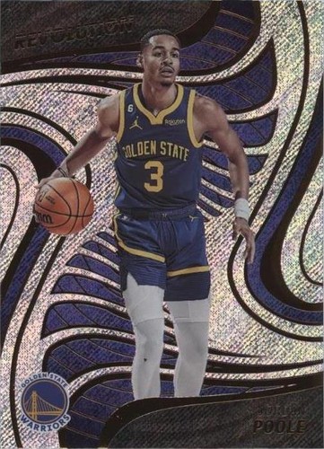 その他 2019 NBA Hoops Jordan Poole Autographed JORDAN POOLE Autographed 2019 Panini Prizm SILVER Warriors