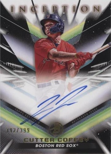 2023 Bowman Inception - Cutter Coffey #BPA-CCY