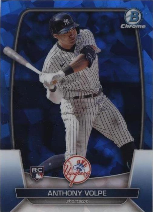 【SAPPHIRE】 ANTHONY VOLPE BOWMAN TOPPS 2023 Bowman Chrome Sapphire Edition - Anthony Volpe #11 for