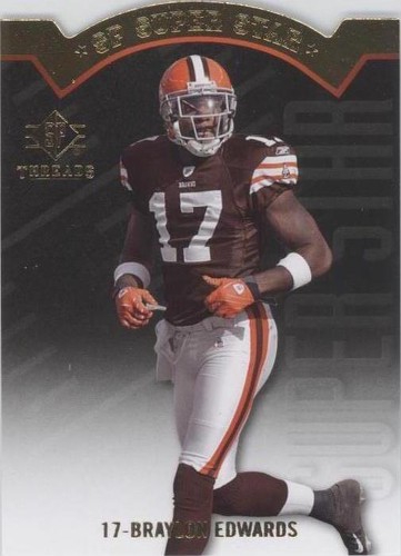 2009 SP Threads Braylon Edwards #AP17