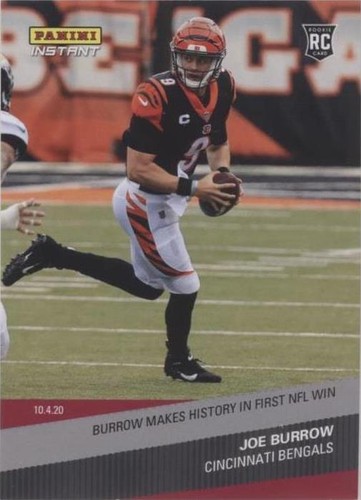 2020 Panini Instant NFL Joe Burrow #58