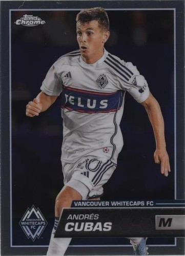 2023 Topps Chrome MLS Andres Cubas #78