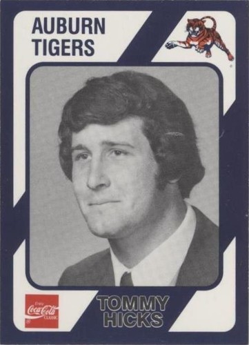 1989 Collegiate Collection Auburn Tigers Tom Hicks #244