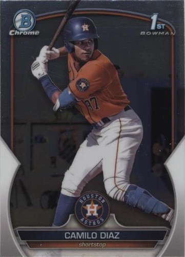 2023 Bowman Chrome - Camilo Diaz #BCP-186