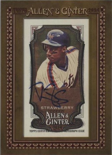 2024 Topps Allen & Ginter - Darryl Strawberry #MA-DS