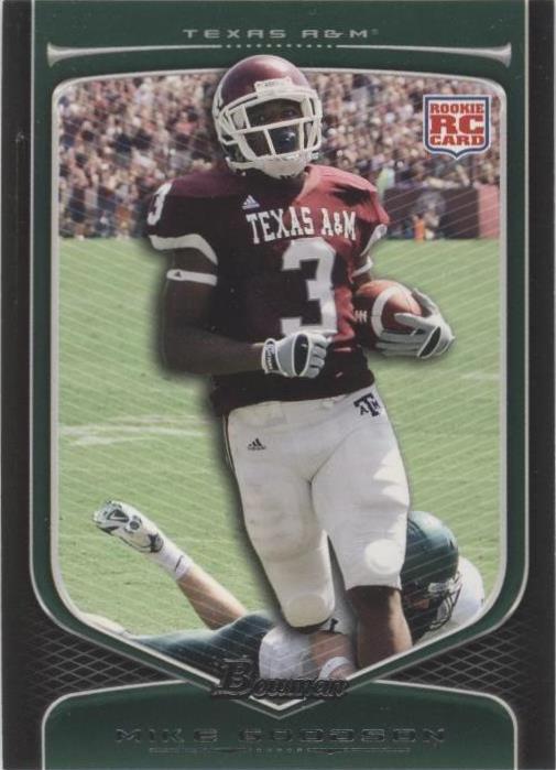2009 Bowman Draft Picks Mike Goodson #169
