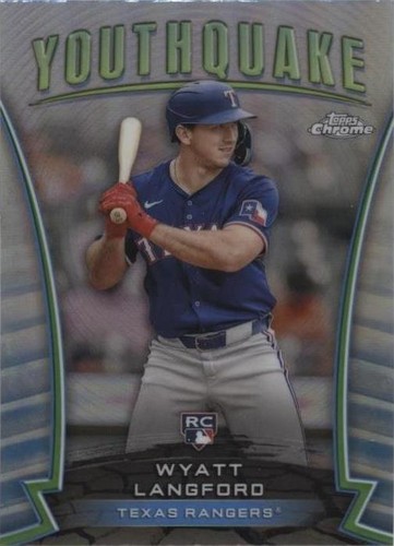 2024 Topps Chrome Update Series - Wyatt Langford #YQ-57