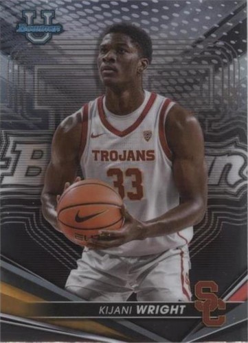 2022-23 Bowman University Best - Kijani Wright #30