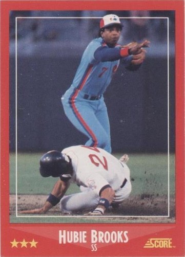 1988 Score - Hubie Brooks #305