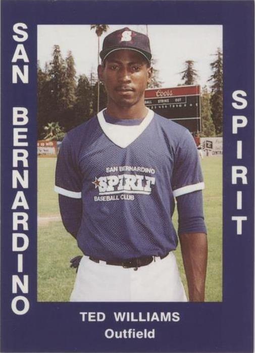 1988 Cal League California League - Ted Williams #38