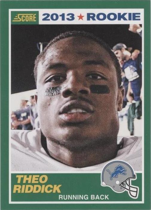 2013 Score Theo Riddick #430