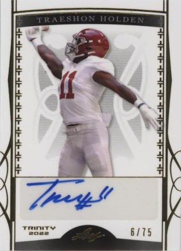 2022 Leaf Trinity Traeshon Holden #BA-TH2