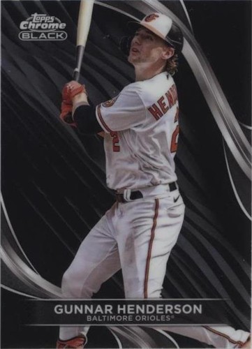 2024 Topps Chrome Black - Gunnar Henderson #5