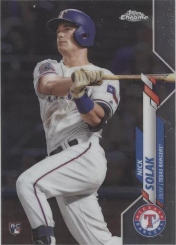 2020 Topps Chrome - Nick Solak #33