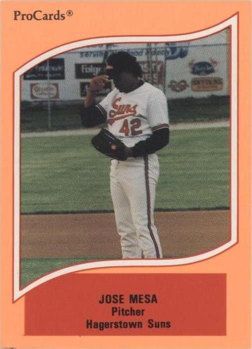 ProCards 1990 A & AA Minor League Stars - Jose Mesa #4