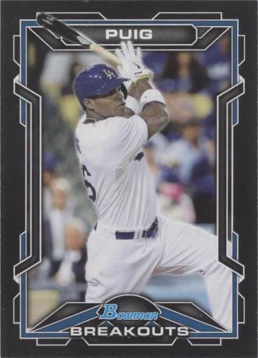 Bowman Draft Picks & Prospects 2013 - Yasiel Puig #BSB-YP