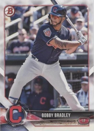 2018 Bowman Draft - Bobby Bradley #BD-163