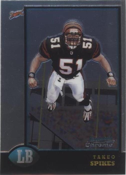 1998 Bowman Chrome Takeo Spikes No4