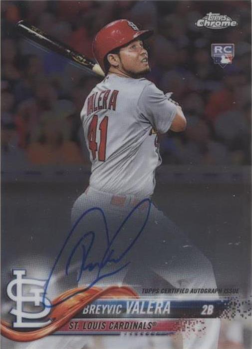 2018 Topps Chrome - Breyvic Valera #RA-BV