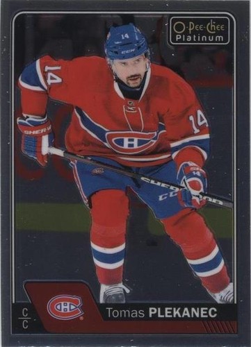 2016-17 O-Pee-Chee Platinum - Tomas Plekanec #81