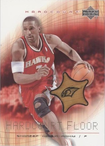 2003-04 Upper Deck Hardcourt - Shareef Abdur-Rahim #SA-F