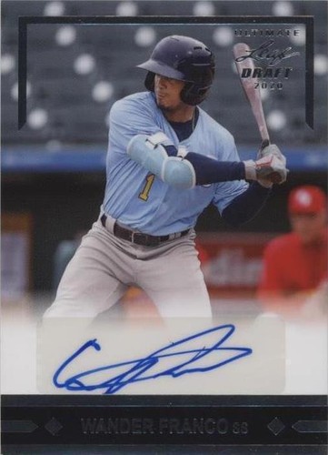 2020 Leaf Ultimate Draft - Wander Franco #GLR-WF1