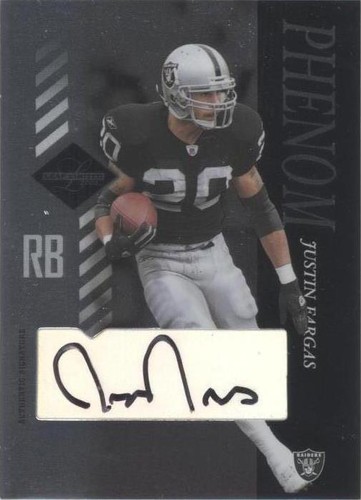 2003 Leaf Limited Justin Fargas #149