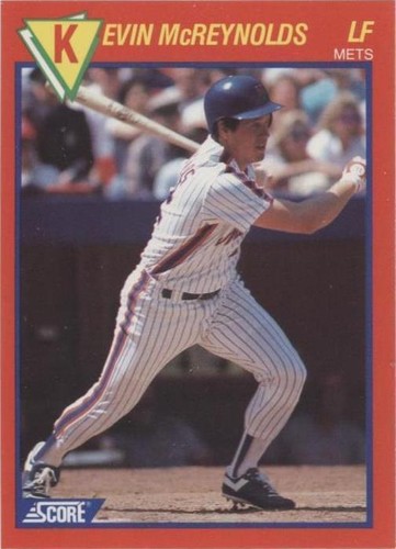 1989 Score 100 Hottest Players - Kevin McReynolds #96