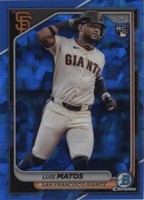 2024 Bowman Chrome Sapphire Edition - Luis Matos #83