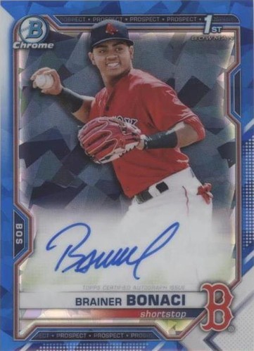 2021 Bowman Sapphire Edition - Brainer Bonaci #BSPA-BB