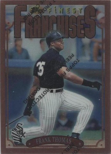 1996 Topps Finest - Frank Thomas #322