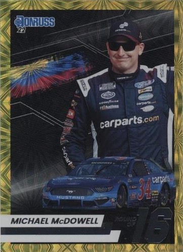 2022 Panini Donruss NASCAR - Michael McDowell #R12
