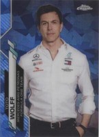 2020 Topps Chrome Sapphire Edition Formula 1 - Toto Wolff #98