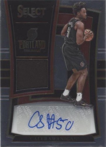 2017-18 Panini Select - Caleb Swanigan #RJA-CSW