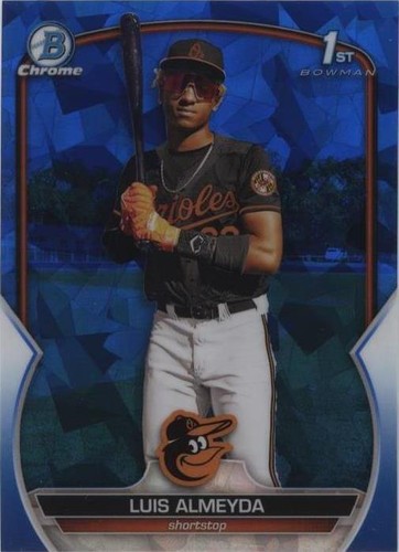 2020 Bowman Chrome Sapphire Luis Robert RC BCP-150 PSA 10