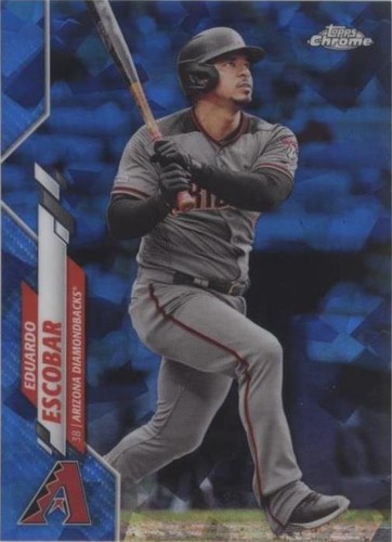 2020 Topps Chrome Sapphire Edition - Eduardo Escobar #595