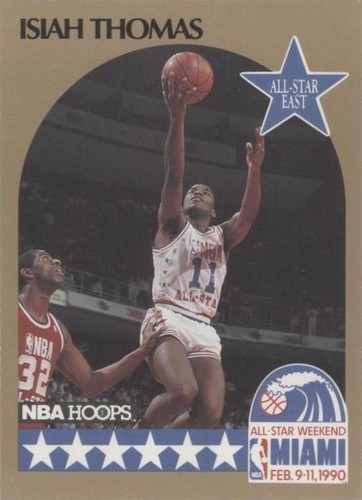 1990-91 NBA Hoops - Isiah Thomas #11