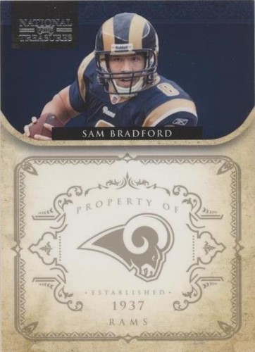 2011 Playoff National Treasures Sam Bradford #137