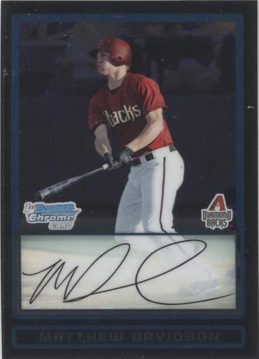 Bowman Draft Picks & Prospects 2009 - Matt Davidson #BDPP23
